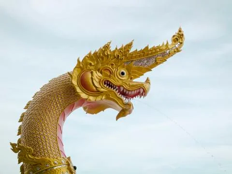 Naga statue Stock Photos