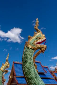 Naga statue Stock Photos