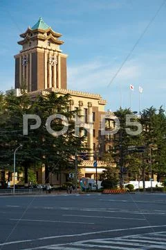 Nagoya city hall Stock Photos