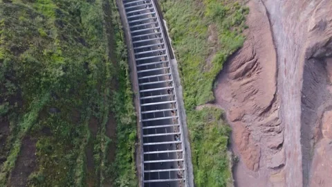 Nagreg Tunnel Video stock 242145347