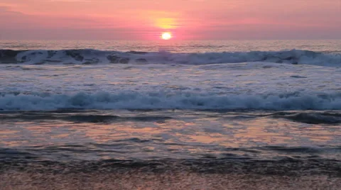 Nags head sunrise Stock Footage 35047042