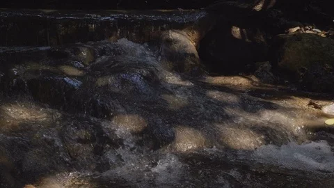 Nahal Amud stream flow Stock Footage 94099128