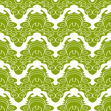 Nahtlos gewellte Streifen graphical pattern with seamless waved stripes Co... Foto stock