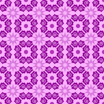 Nahtloses Muster graphical seamless pattern with ornamental embellished fl... Stock Photos