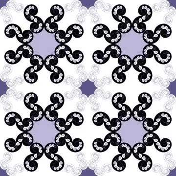 Nahtloses Muster graphical seamless tile pattern Copyright: xZoonar.com/an... Stock Photos