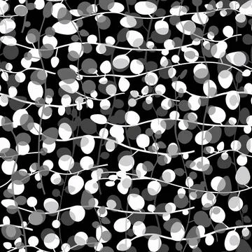 Nahtloses Muster mit Blättern graphical saeamless pattern with leaves Copy.. 写真素材