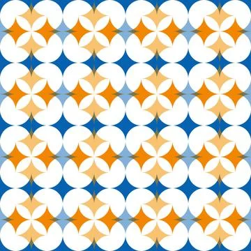 Nahtloses Muster Retro vector graphic wiht seamless pattern Copyright: xZo... Stock Photos