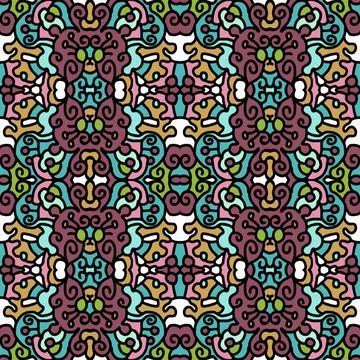 Nahtloses Muster seamless pattern vector graphic Copyright: xZoonar.com/an... Stock Photos