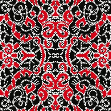 Nahtloses Muster seamless vector pattern embroidery Copyright: xZoonar.com... Stock Photos