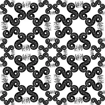 Nahtloses Musterdesign graphical seamless pattern design Copyright: xZoona... Stock Photos