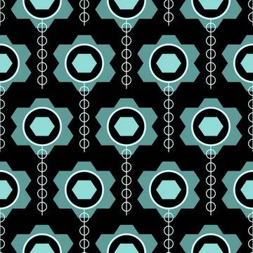 Nahtlosmuster graphical seamless pattern Copyright: xZoonar.com/angetax 92... Foto stock