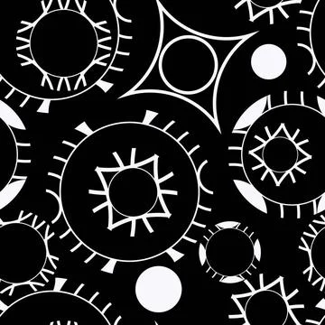 Nahtlosmuster graphical seamless pattern Copyright: xZoonar.com/angetax 93... 스톡 사진