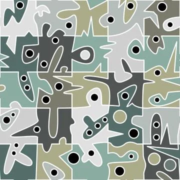Nahtlosmuster graphical seamless pattern Copyright: xZoonar.com/angetax 98... Stock Photos
