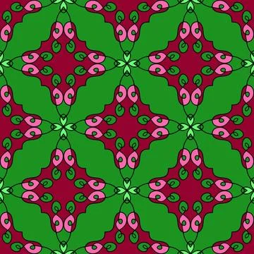 Nahtlosmuster graphical seamless pattern Copyright: xZoonar.com/angetax 97... 写真素材