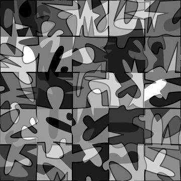 Nahtlosmuster graphical seamless pattern Copyright: xZoonar.com/angetax 98... Stock Photos