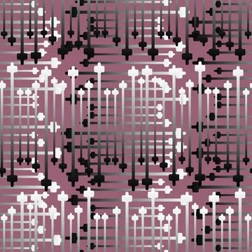 Nahtlosmuster graphical seamless pattern Copyright: xZoonar.com/angetax 98... Foto stock