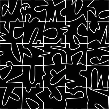 Nahtlosmuster graphical seamless pattern Copyright: xZoonar.com/angetax 97... Stock Photos