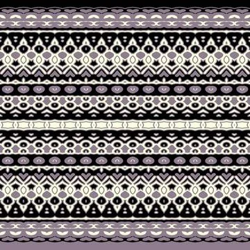 Nahtlosmuster graphical seamless pattern design with ornamental stripes Co... Stock Photos