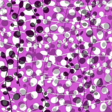 Nahtlosmuster graphical seamless pattern with leaves Copyright: xZoonar.co... 스톡 사진