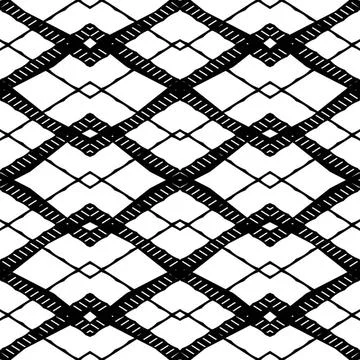 Nahtlosmuster graphical seamless pattern with squares Copyright: xZoonar.c... Foto stock
