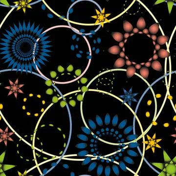 Nahtlosmuster seamless pattern Copyright: xZoonar.com/angetax 7537125  Foto stock