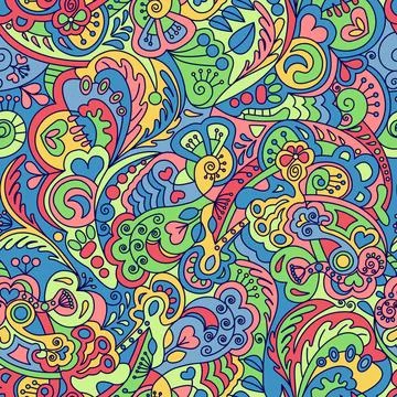 Nahtlosmuster seamless pattern, rasterized vector graphic Copyright: xZoon... Stock Photos