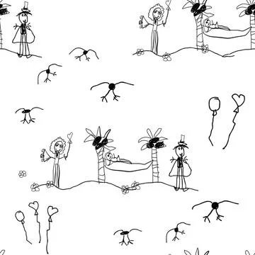 Nahtlosmuster seamless pattern, rasterized vector graphic Copyright: xZoon... Stock Photos