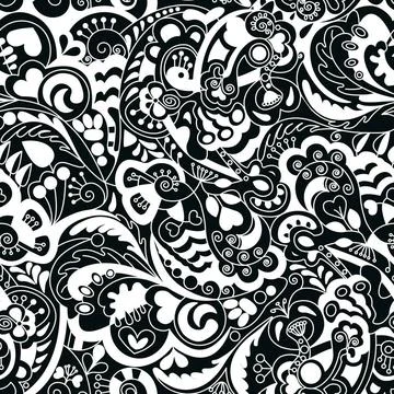 Nahtlosmuster seamless pattern, rasterized vector graphic Copyright: xZoon... Stock Photos