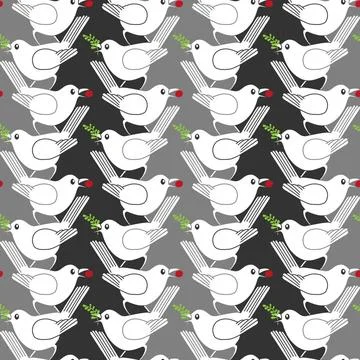 Nahtlosmuster seamless pattern, rasterized vector graphic Copyright: xZoon... Stock Photos