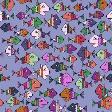 Nahtlosmuster seamless pattern, rasterized vector graphic Copyright: xZoon... Stock Photos