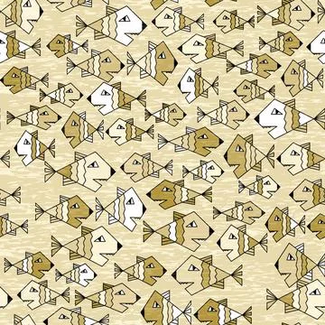 Nahtlosmuster seamless pattern, rasterized vector graphic Copyright: xZoon... Stock Photos