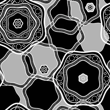 Nahtlosmuster seamless pattern, rasterized vector graphic Copyright: xZoon... 스톡 사진