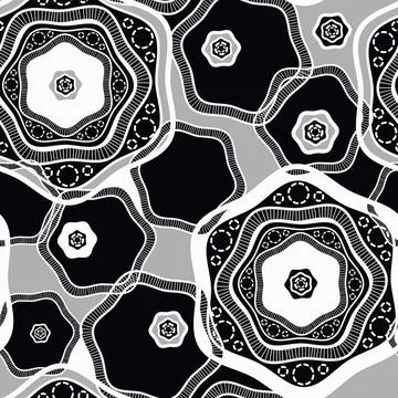 Nahtlosmuster seamless pattern, rasterized vector graphic Copyright: xZoon... 스톡 사진