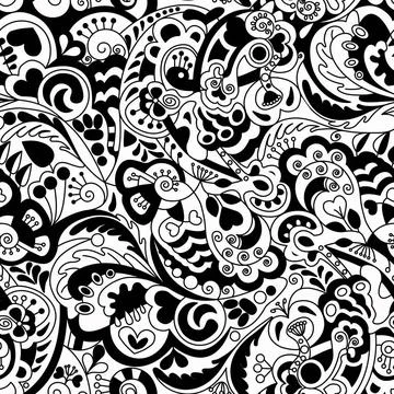 Nahtlosmuster seamless pattern, rasterized vector graphic Copyright: xZoon... 스톡 사진