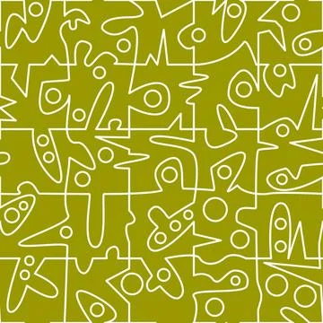 Nahtlosmuster seamless rapport pattern Copyright: xZoonar.com/angetax 1338... Stock Photos
