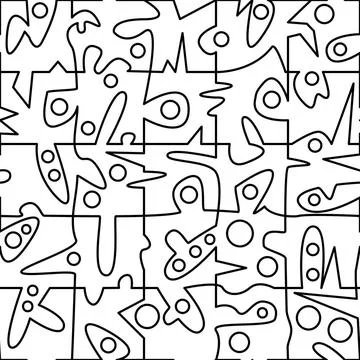 Nahtlosmuster seamless rapport pattern Copyright: xZoonar.com/angetax 1338... Stock Photos