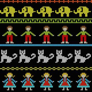 Nahtlosmuster seamless rapport pattern Copyright: xZoonar.com/angetax 1342... Foto stock
