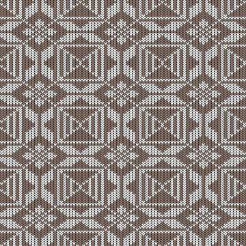 Nahtlosmuster seamless rapport pattern like knitwork Copyright: xZoonar.co... Stock Photos