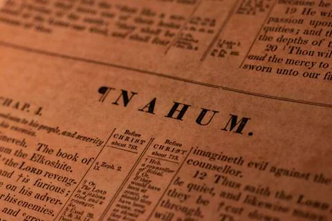 Nahum 写真素材