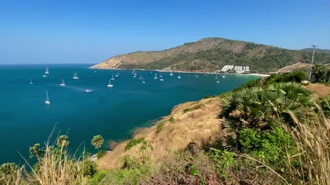 Nai Harn Beach - Phuket Stock Footage 148924341