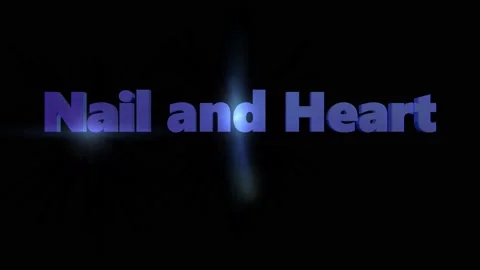 Nail and heart Stock Footage 178305096