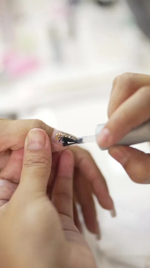 Nail Art, Creative Nails 스톡 동영상 312992438