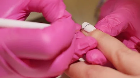 Nail Art Video stock 58129107