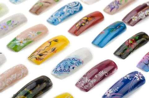 Nail art Stock Photos