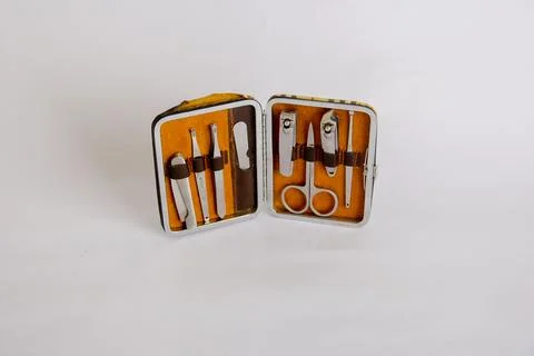 Nail care tools Foto stock