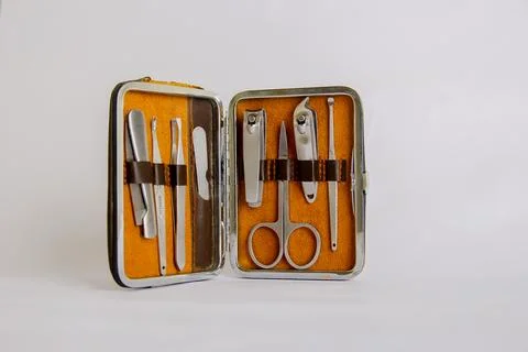 Nail care tools Foto stock