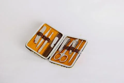 Nail care tools Foto stock