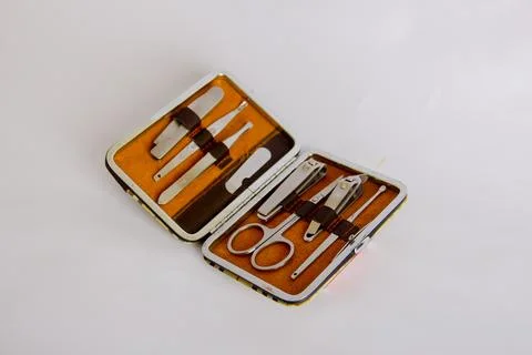 Nail care tools Foto stock