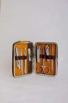 Nail care tools Foto stock