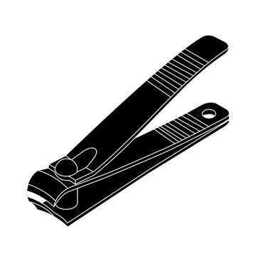Nail clipper icon Illustrazione stock